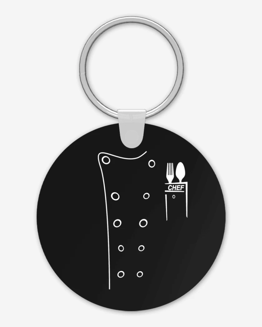 Llavero Negro de Chef