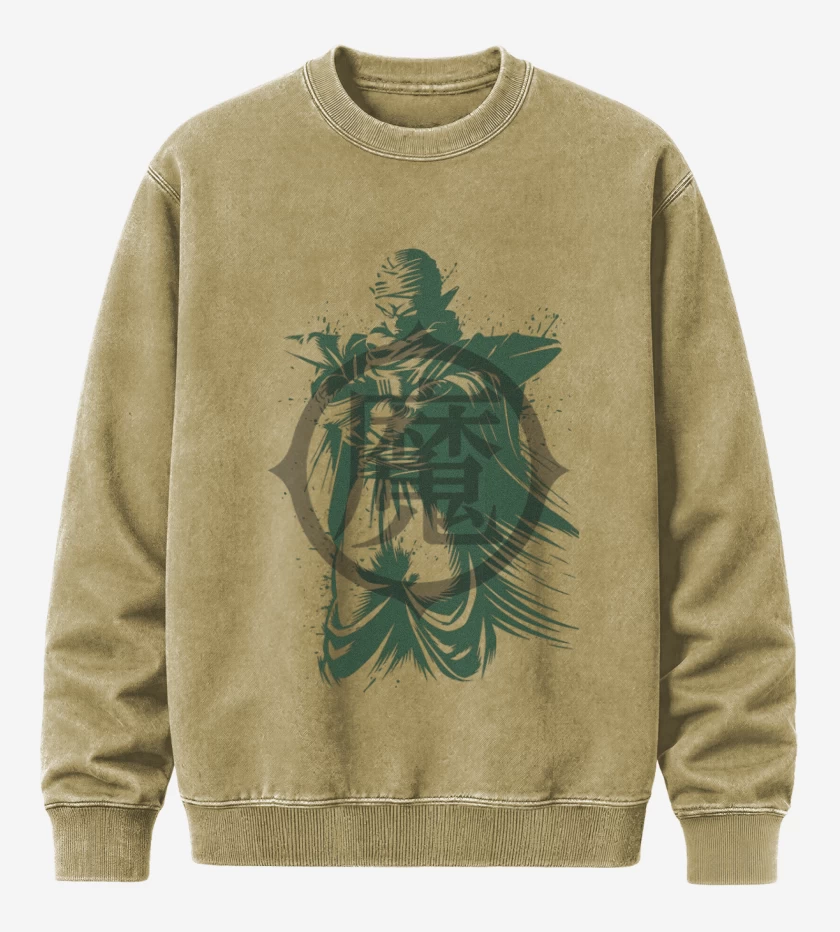 Poleron Polo Acid Wash Beige de Piccolo