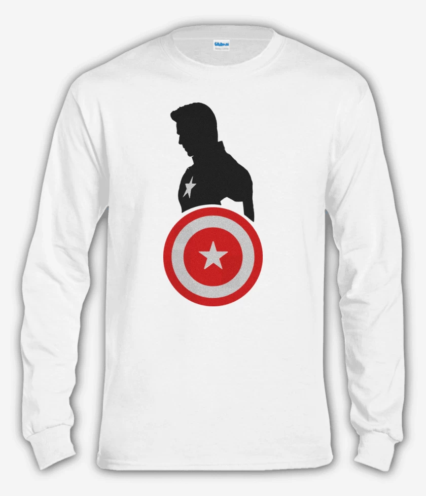 Polera manga larga Blanco de Cap