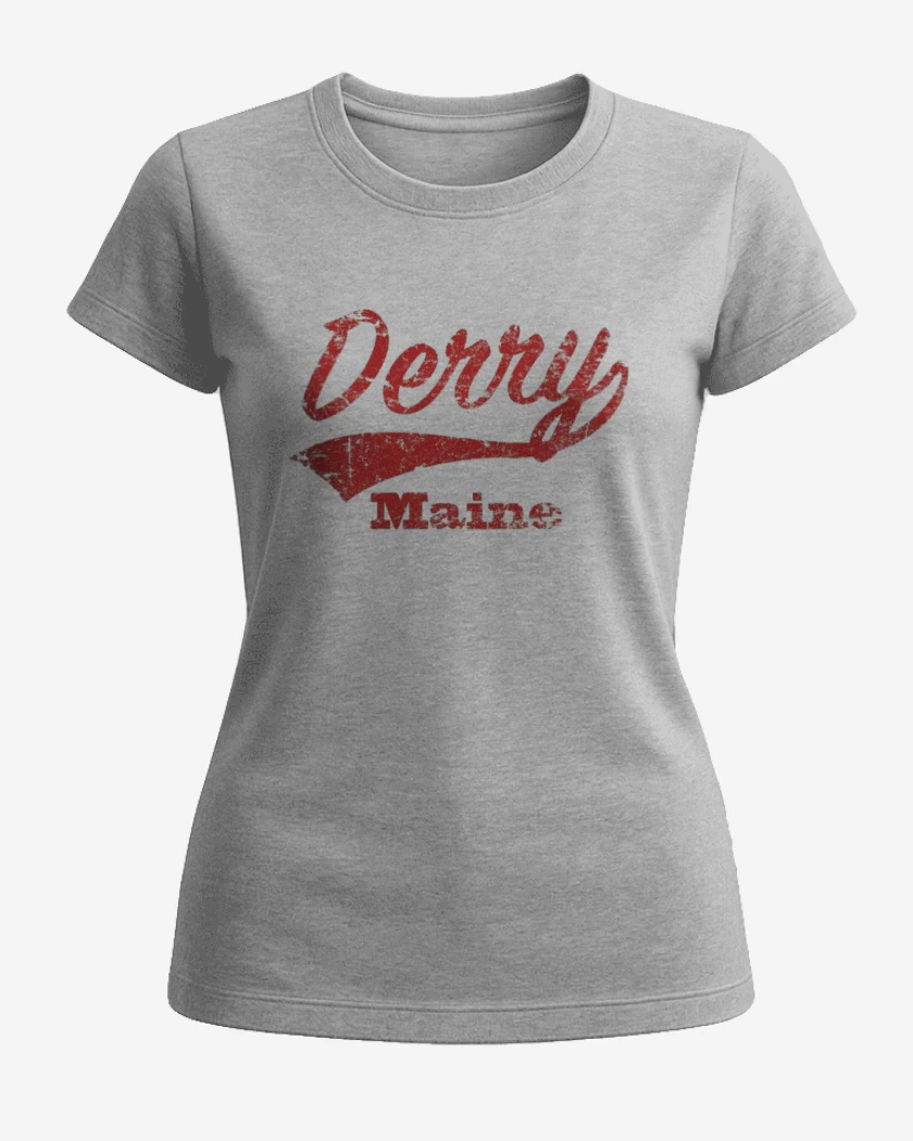 Polera de Mujer Gris Melange de Derry