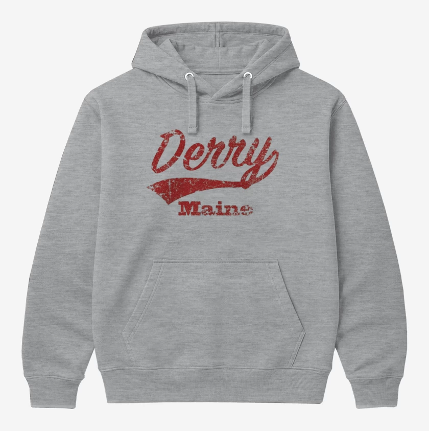 Polerón Canguro Gris Melange de Derry
