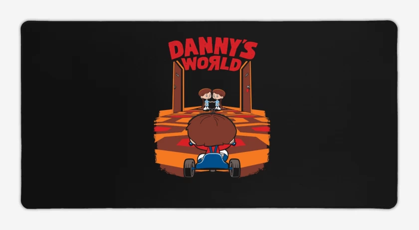 Mouse pad Gamer Negro de Dannys World