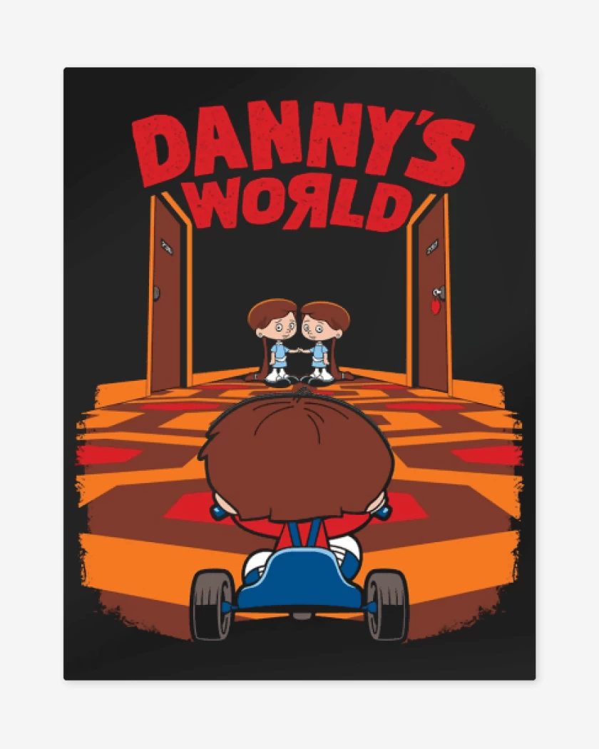 Print metalico Negro de Dannys World