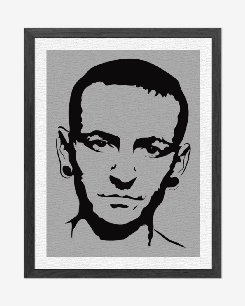 Cuadro decorativo Gris Melange de Chester Linkin