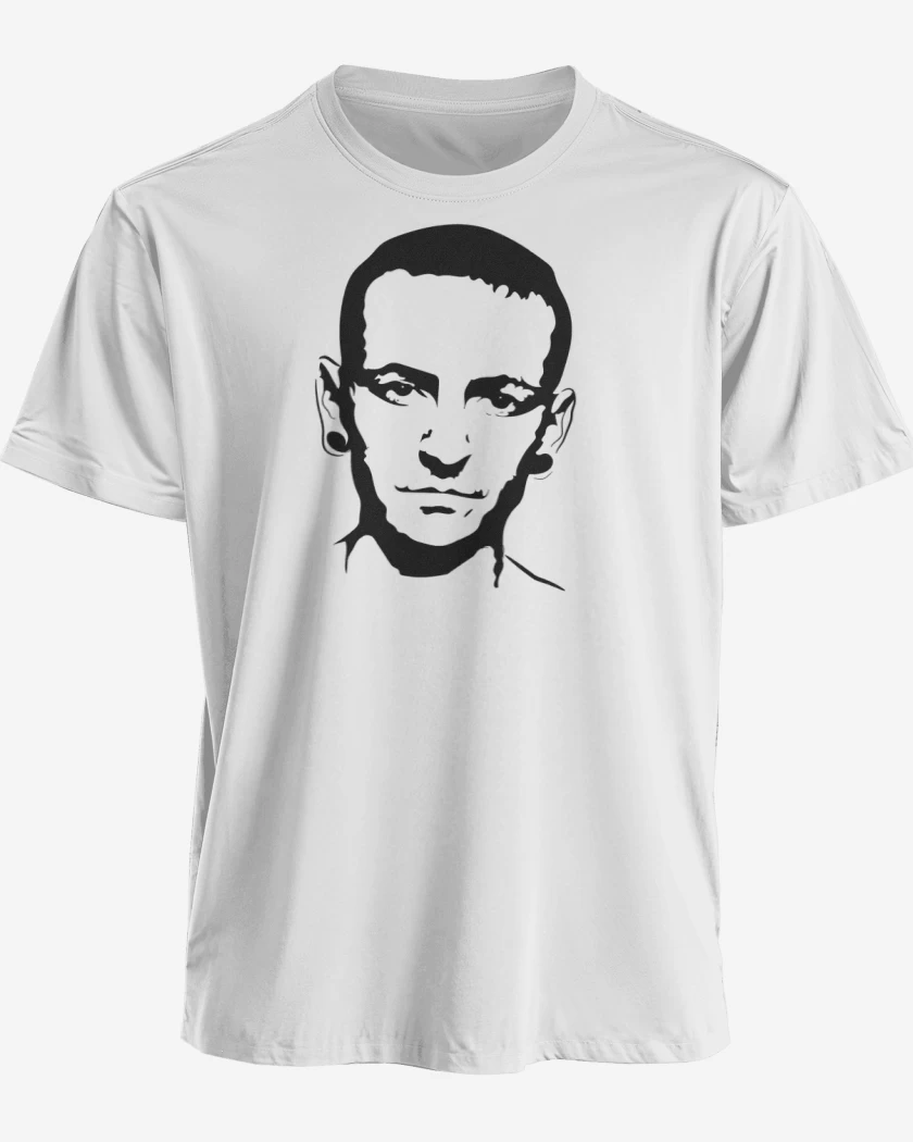 Polera premium Blanco de Chester Linkin