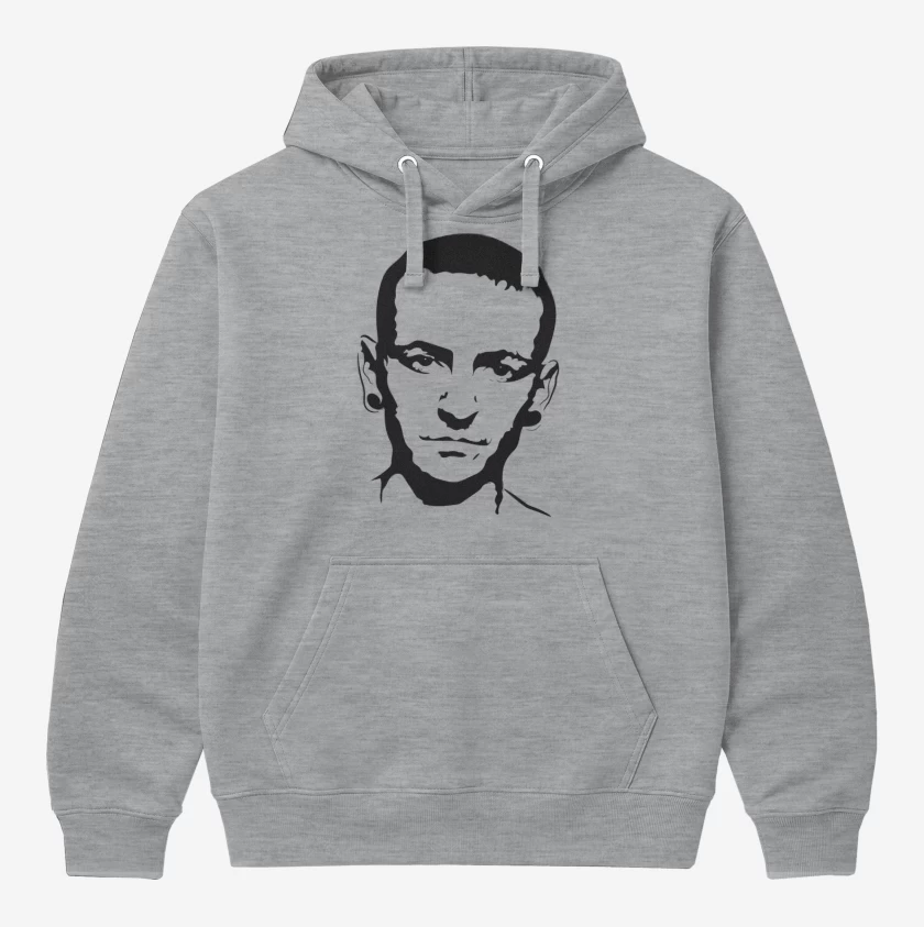 Polerón Canguro Gris Melange de Chester Linkin