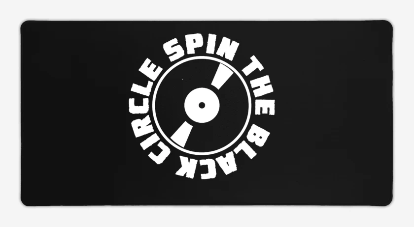 Mouse pad Gamer Negro de Spin the black 2