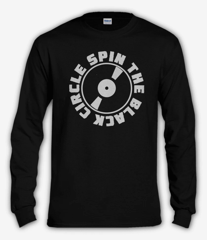 Polera manga larga Negro de Spin the black 2