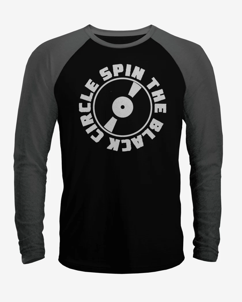 Polera Raglan Spin the black 2