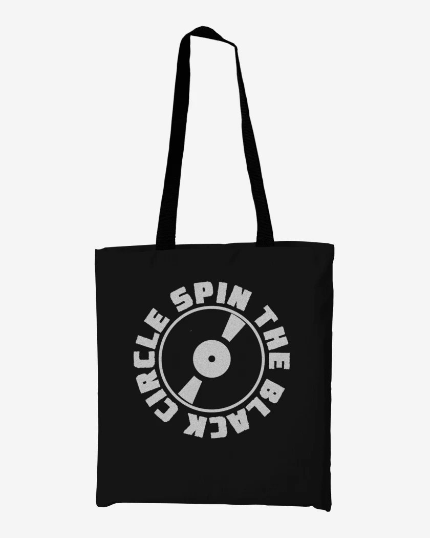 Totebag Negro de Spin the black 2