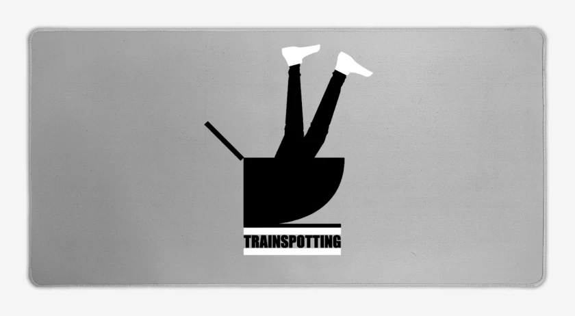 Mouse pad Gamer Gris Melange de Trains Taza 