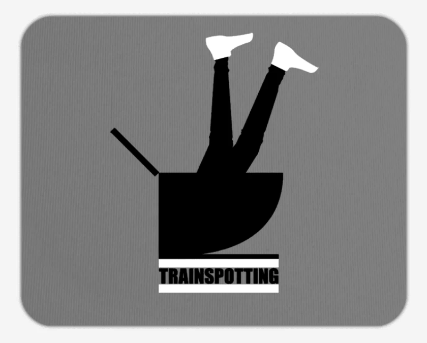 Mousepad Trains Taza 