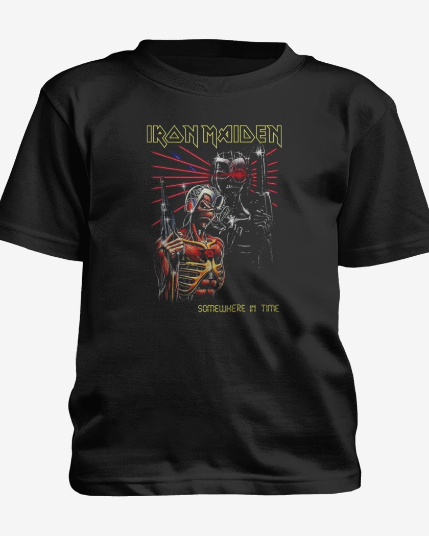 Polera de niño Negro de Somewhere in time