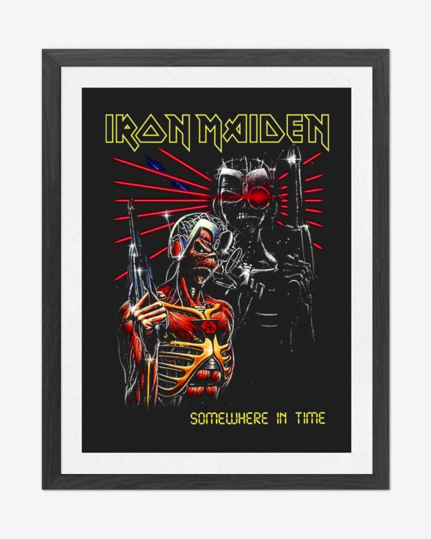Cuadro decorativo Negro de Somewhere in time