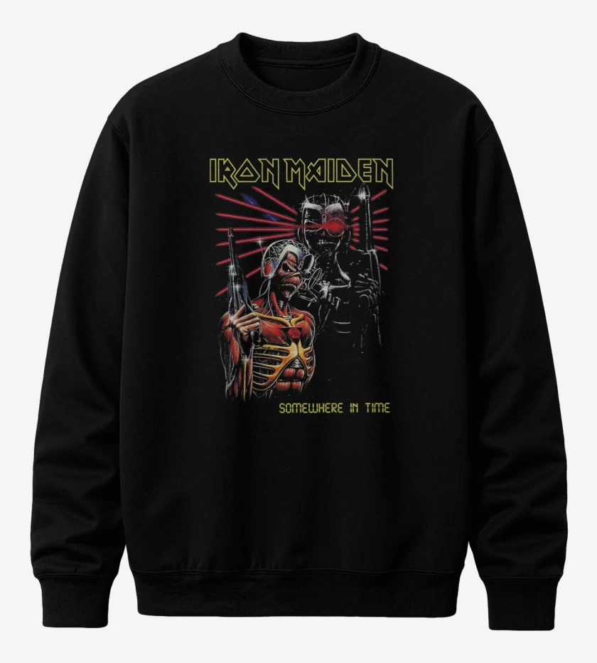 Poleron polo Negro de Somewhere in time