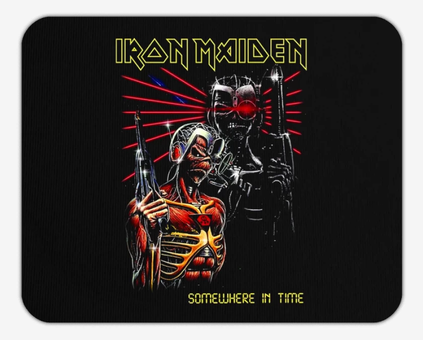 Mousepad Negro de Somewhere in time