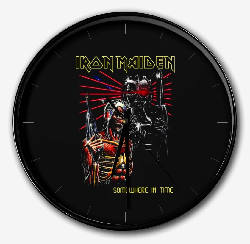 Reloj Negro de Somewhere in time