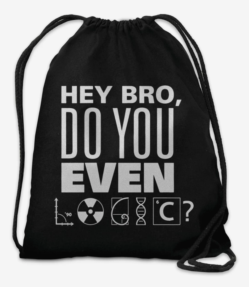 Mochila Negro de Do you even logic?