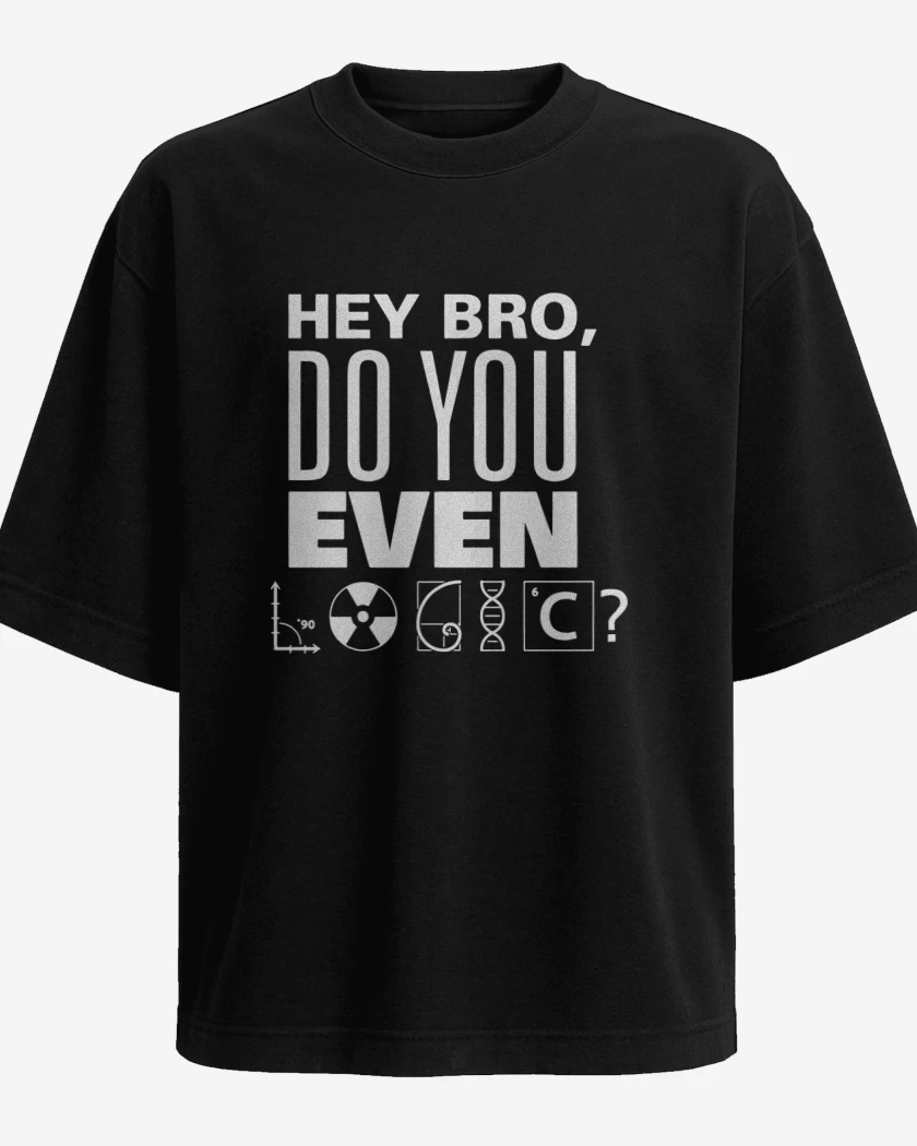 Polera Oversize Do you even logic?