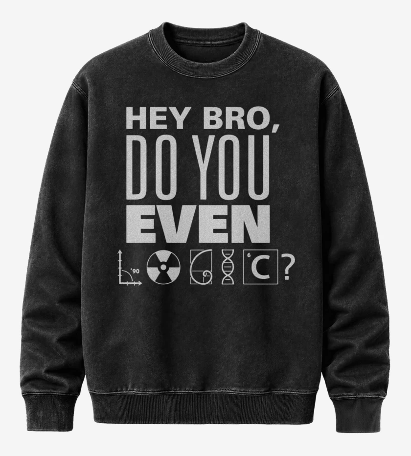 Poleron Polo Acid Wash Negro de Do you even logic?