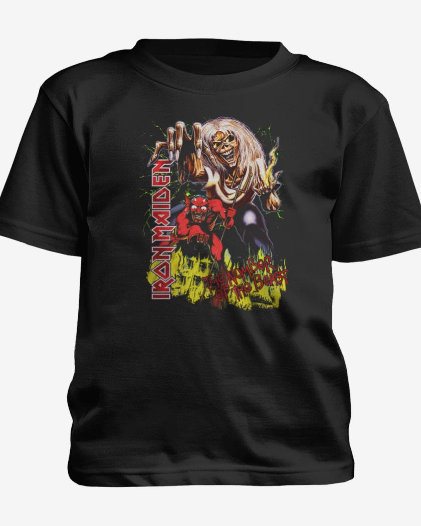 Polera de niño The number of the beast
