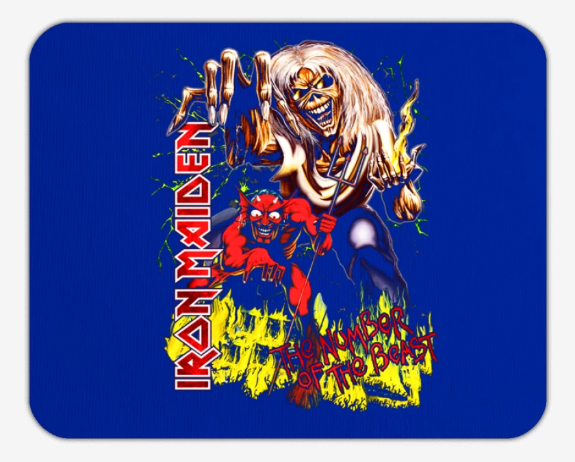 Mousepad The number of the beast