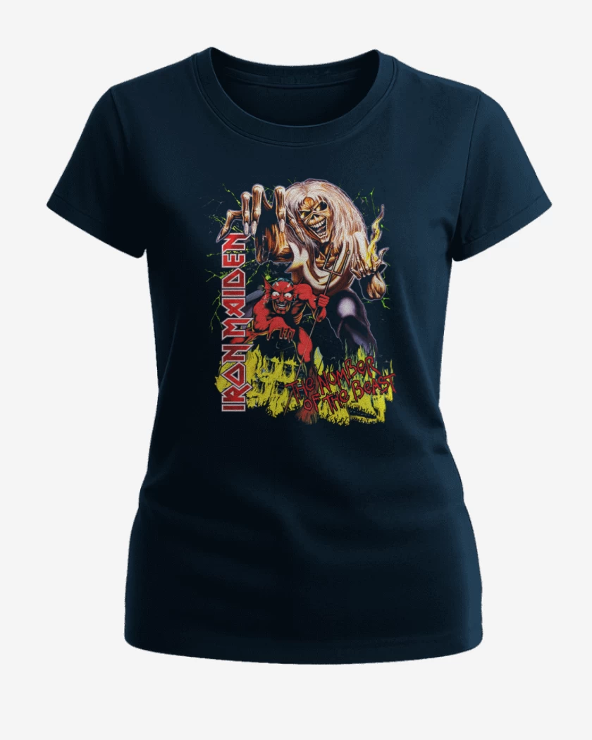 Polera de Mujer The number of the beast