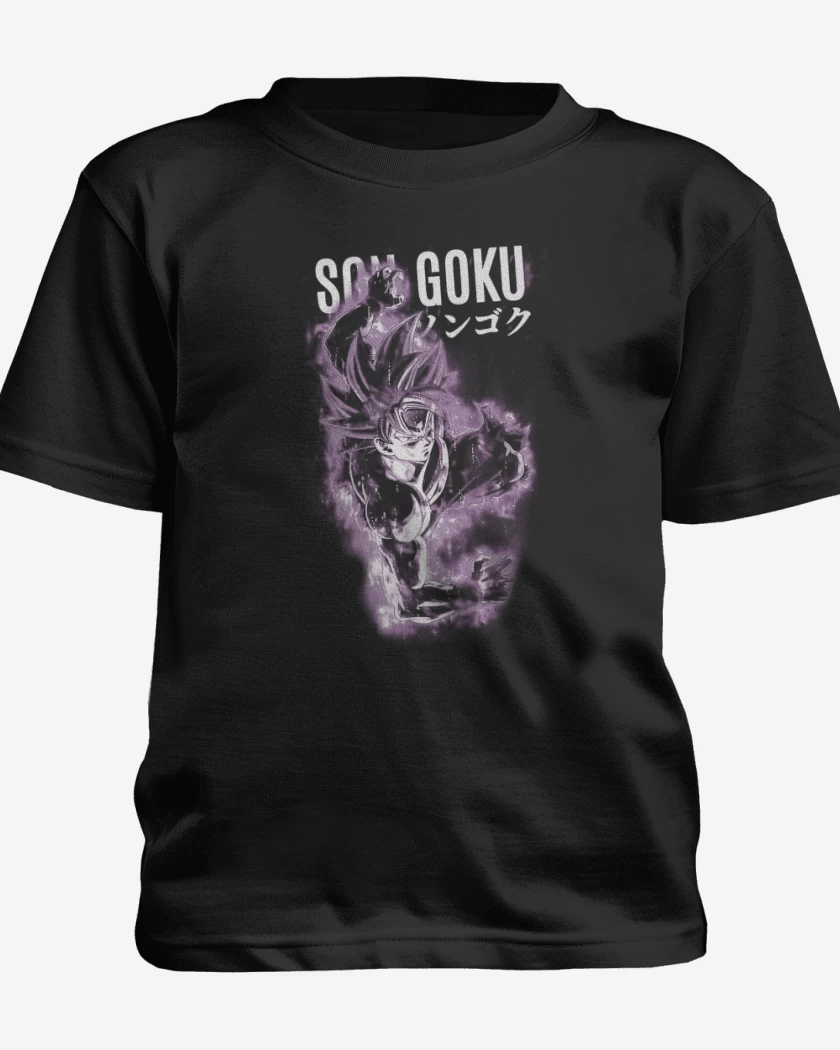 Polera de niño Son goku miggate