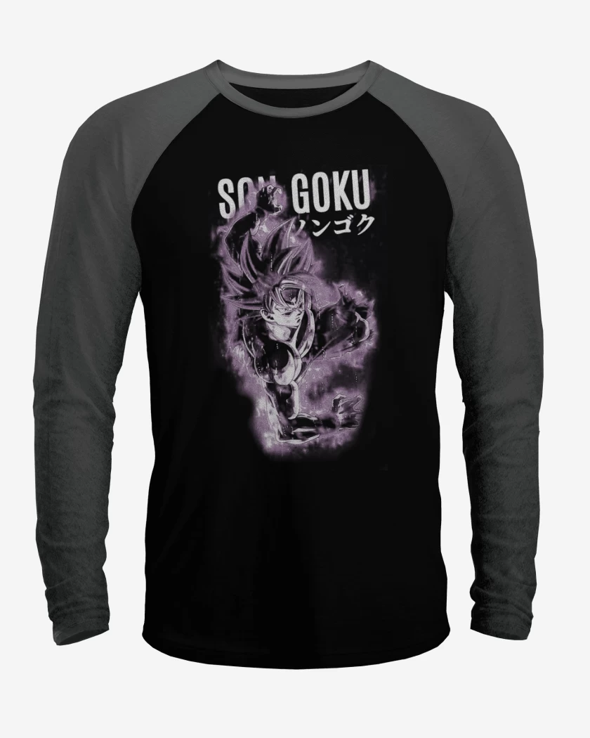 Polera Raglan Son goku miggate