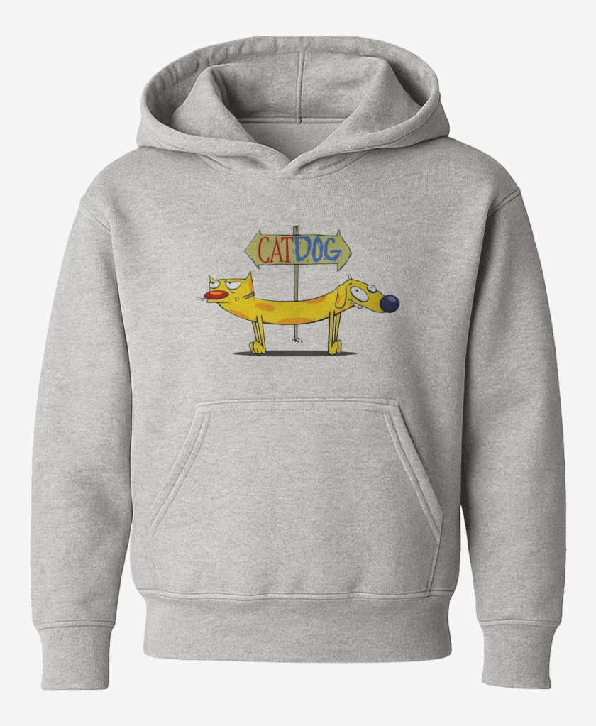 Poleron de niño Gris Melange de CatDog