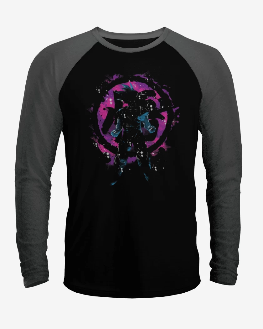 Polera Raglan Hola soy goku