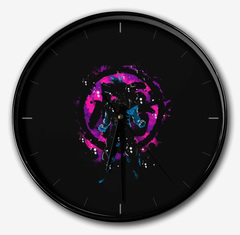 Reloj Negro de Hola soy goku