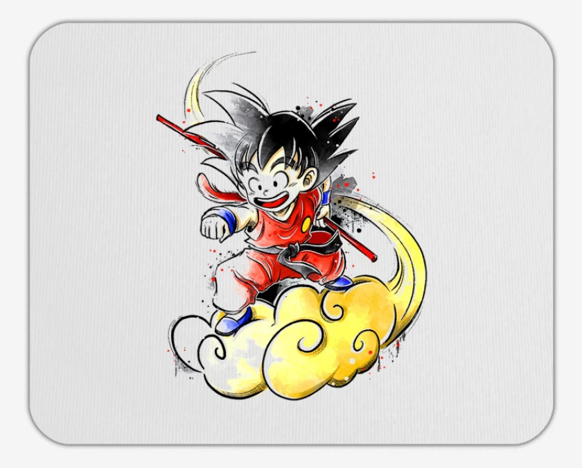 Mousepad Blanco de Goku jr