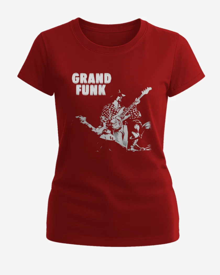 Polera de Mujer Rojo de Grand Funk