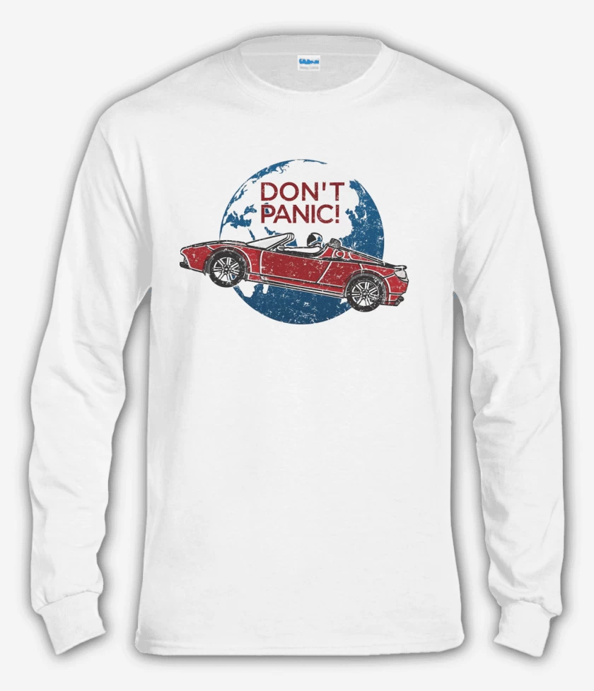 Polera manga larga Blanco de Dont Panic 