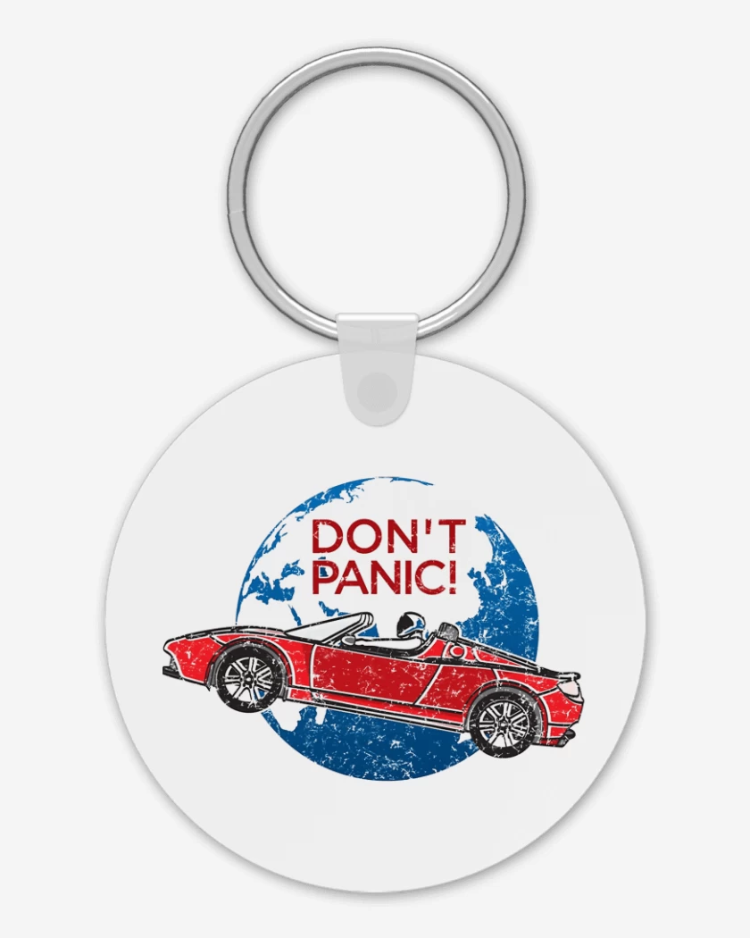 Llavero Dont Panic 