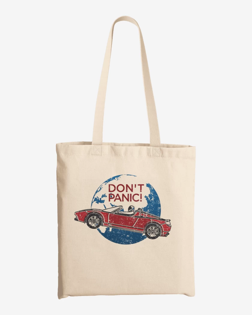 Totebag Dont Panic 