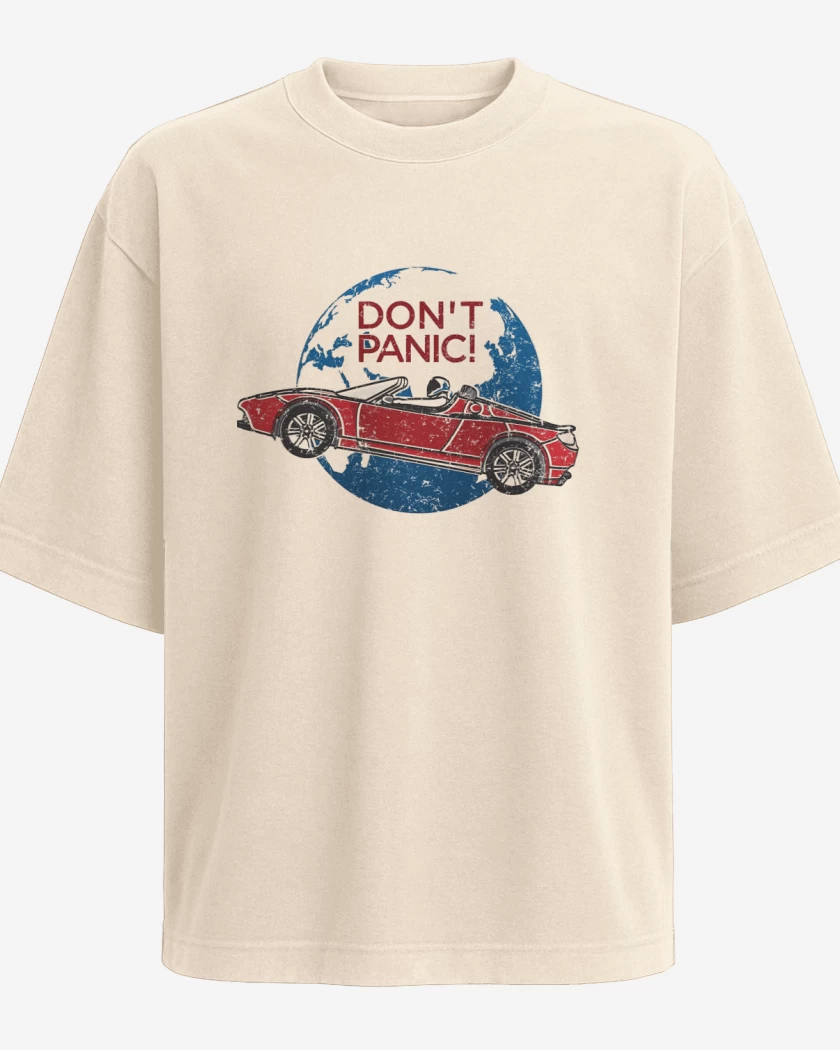 Polera Oversize Beige de Dont Panic 