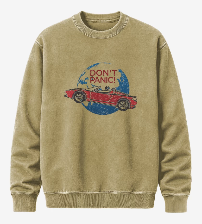 Poleron Polo Acid Wash Beige de Dont Panic 