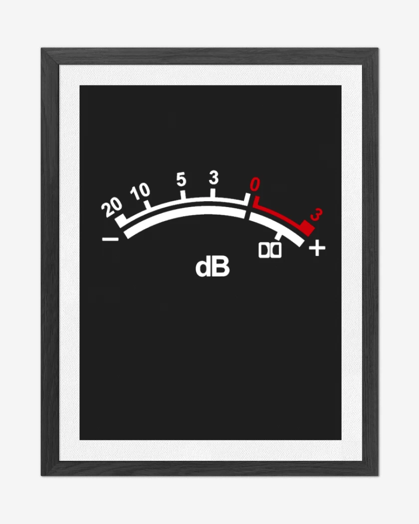 Cuadro decorativo Negro de dB 