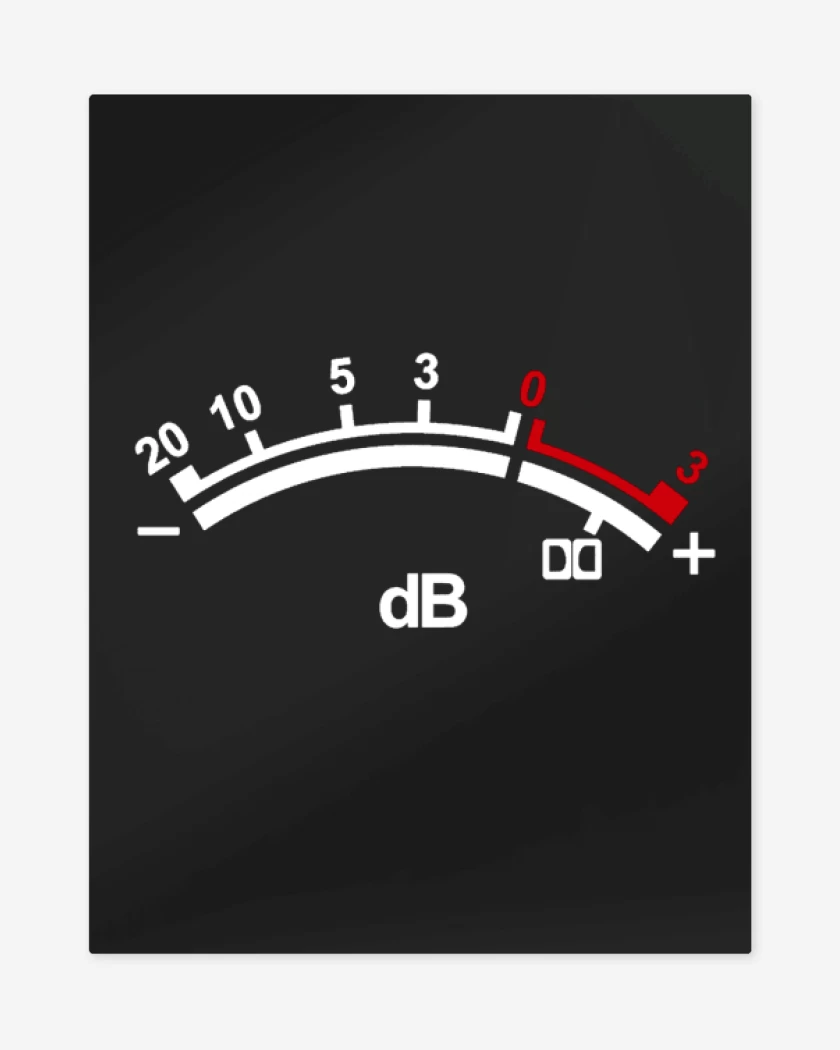 Print metalico Negro de dB 