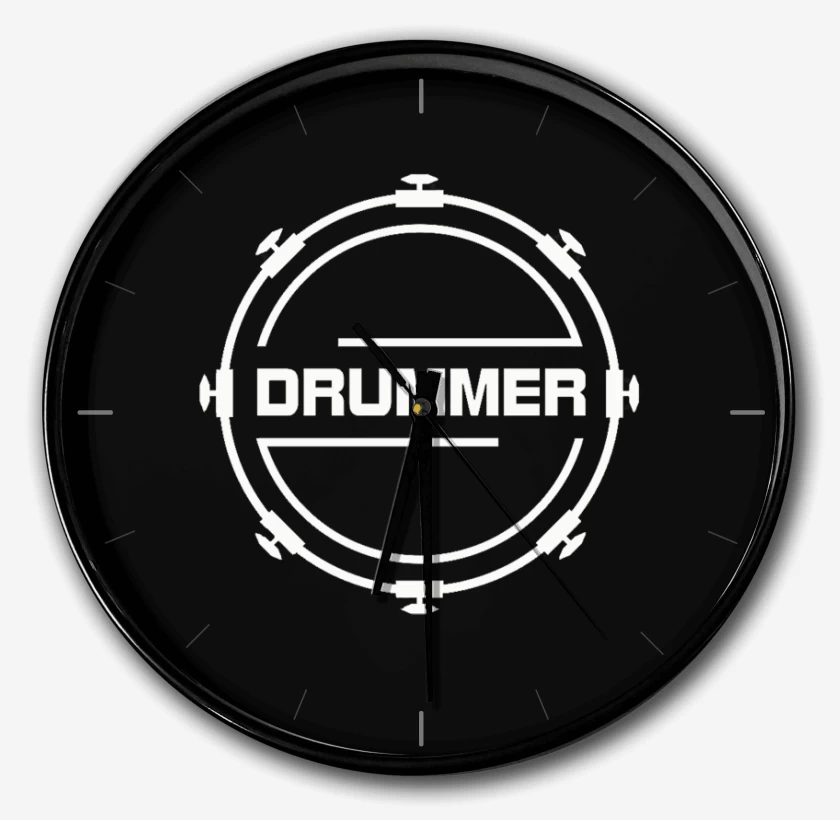 Reloj Negro de Drummer 3 