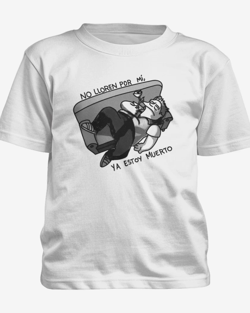 Polera de niño No lloren por mi