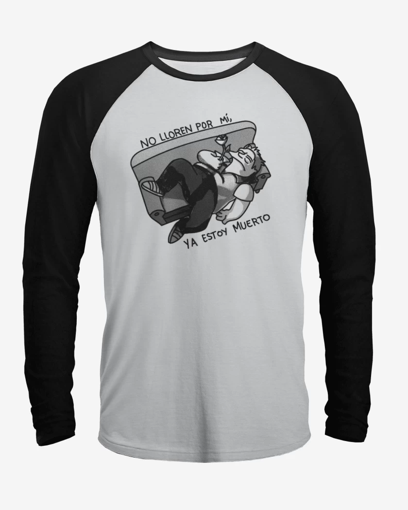 Polera Raglan No lloren por mi