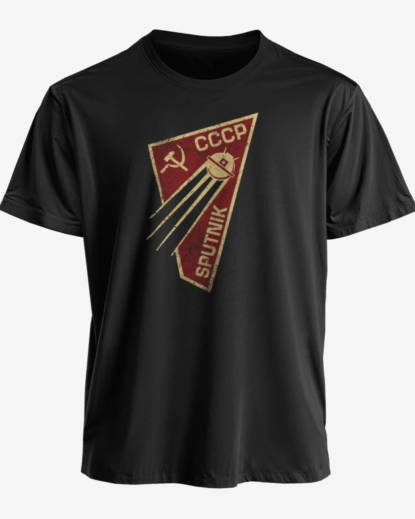 Polera premium Negro de Sputnik 