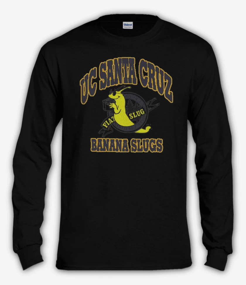 Polera manga larga Negro de UC SANTA CRUZ 