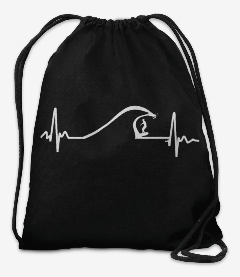 Mochila Negro de Wave Surf 