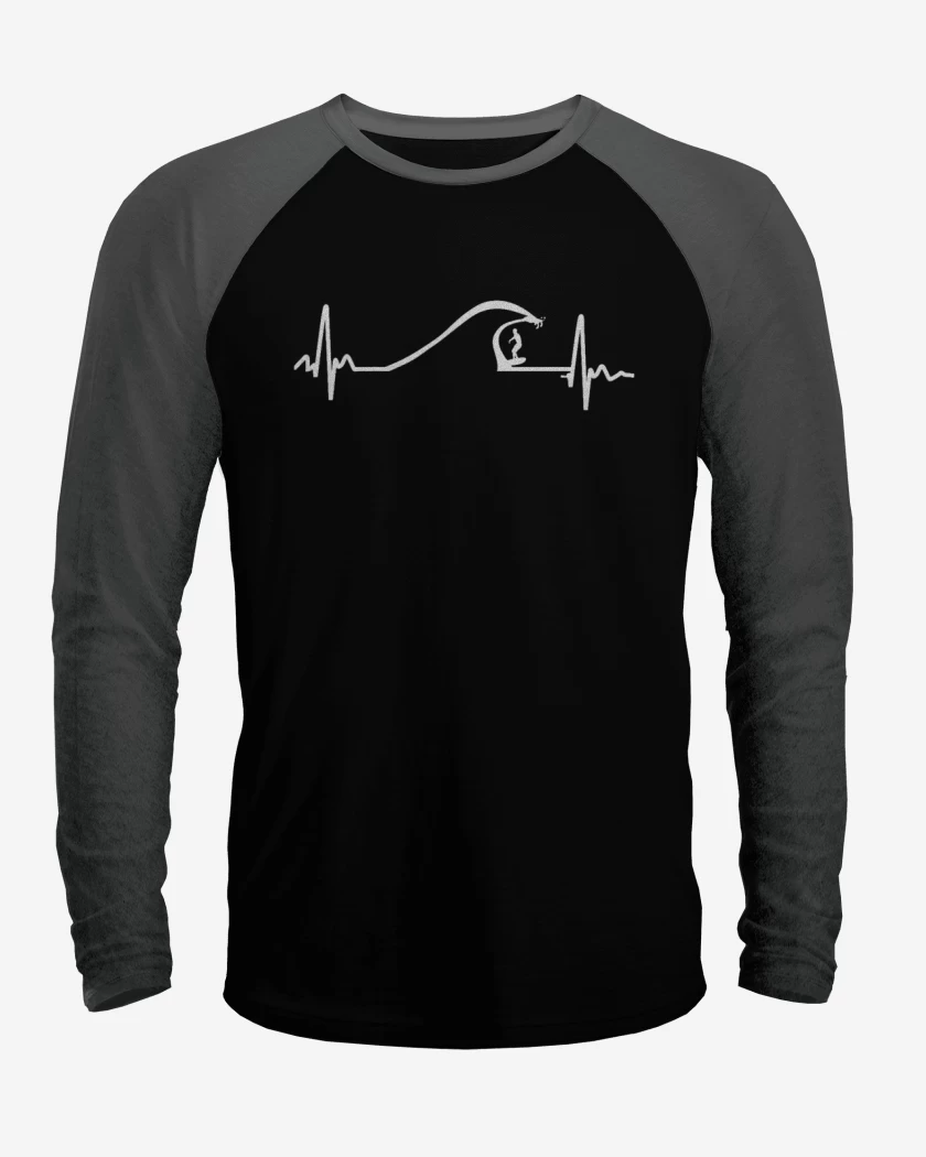 Polera Raglan Wave Surf 