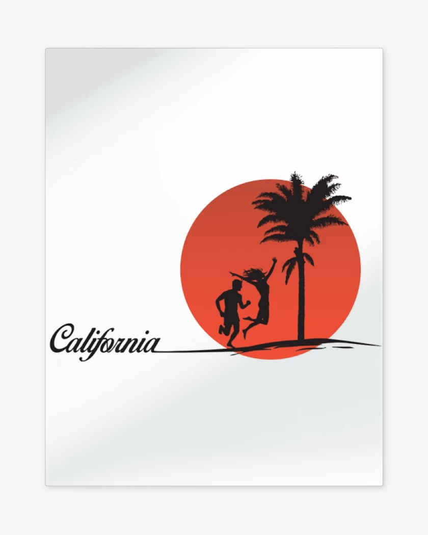 Print metalico Blanco de Mr. Bungle California 