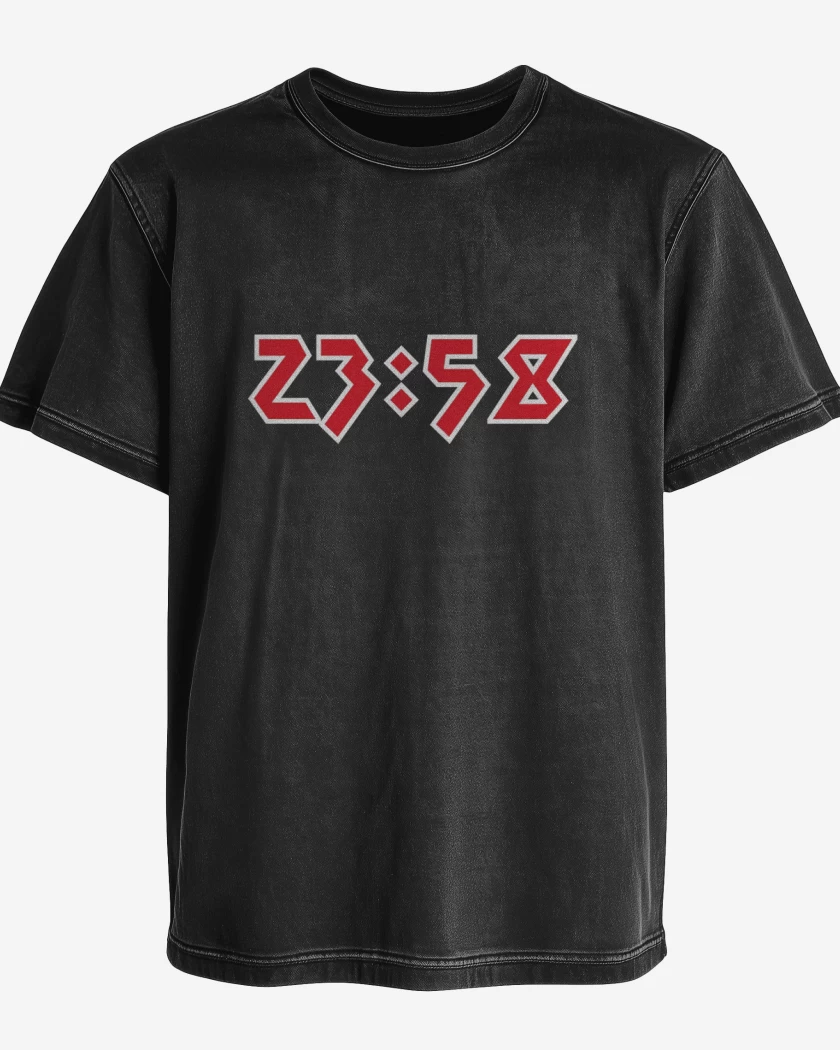 Polera desgastada 2 Minutes to Midnight